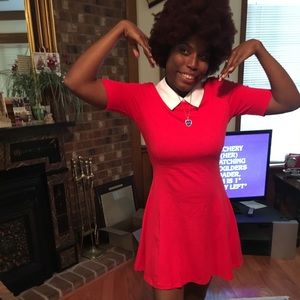 Orphan Annie Inspired  Dress